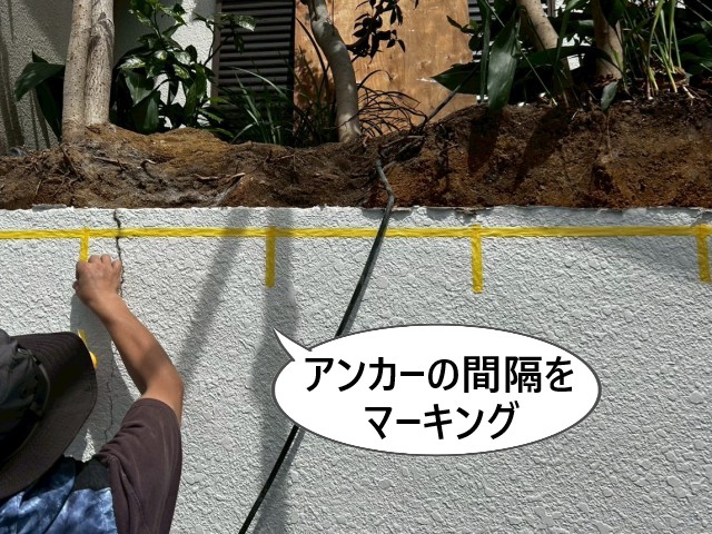 アンカー　目印